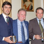 Miguel Ángel Perera, Mark Rayner y Justo Hernández