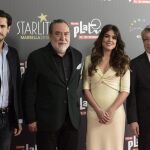 Juan Diego Botto, Adriana Ugarte y Enrique Cerezo