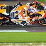 Dani Pedrosa durante el GP de Catar