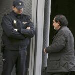 El exconsejero de Caja Madrid José Antonio Moral Santín, a su llegada a la Audiencia Nacional