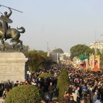 Imagen de archivo de la Cabalgata de los Reyes Magos a su paso por la avenida del Cid Campeador de Sevilla