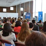 Irene Calatayud, experta en dirección comercial, durante las jornadas "Soluciones para crecer con tu startup"