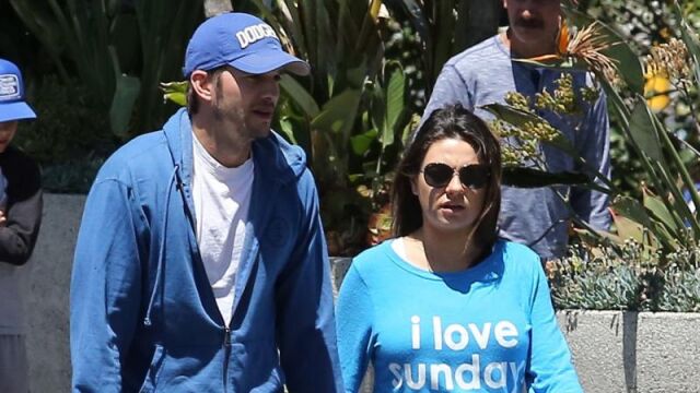 Ashton Kutcher y Mila Kunis