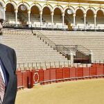 Eduardo Canorea en la Maestranza de Sevilla