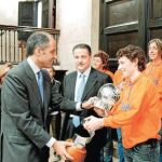El presidente Camps recibió al Ros Casares