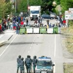 Cortes en la CL-626 en la localidad leonesa de La Magdalena