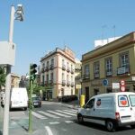 Las cámaras ya están instaladas en los accesos al centro a la espera de la aprobación del plan
