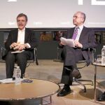 De izda. a dcha., Guillermo Solana, Manuel Borja-Villel, Rafael Sierra y Miguel Zugaza