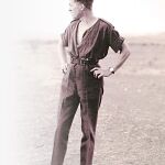 Lawrence, en su juventud, en medio del desierto, donde fue arqueólogo, soldado y líder