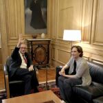 Trias y Colau, en su primera reunión