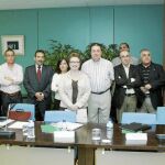 La consejera de Hacienda y Administración Pública, Carmen Martínez Aguayo, en una reunión con la Mesa del Empleado Público