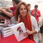 María Dueñas fue la gran protagonista de este Sant Jordi con su nueva novela, protagonizada por Mauro Larrea