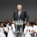Dominique de Villepin se dirige a sus simpatizantes
