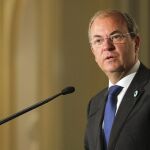 El presidente de Extremadura y candidato por el PP a la Presidencia de la Junta, José Antonio Monago