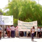 Funcionarios de la Junta se concentraron ayer en Sevilla y otras capitales andaluzas, convocados por el Safja