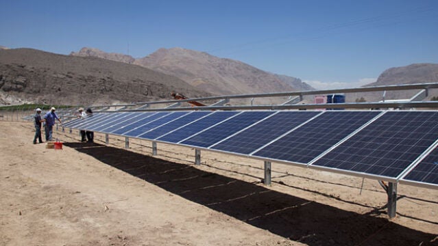 Usar los desiertos para producir electricidad limpia