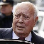 El extesorero del PP Álvaro Lapuerta, a su llegada esta mañana a la Fiscalía Anticorrupción.