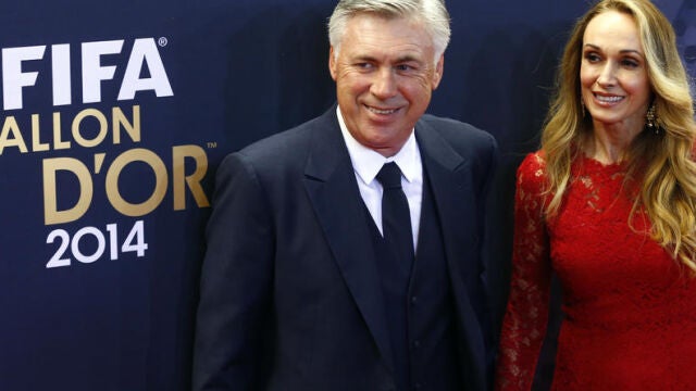 El matrimonio Ancelotti, Carlo y Mariann