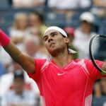 Nadal tuvo que restar servicios de hasta 239 km por hora