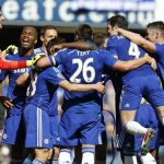 Los jugadores del Chelsea celebran el título.