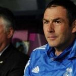 Paul Clement, en el banquillo junto a Ancelotti, con el que ha estado desde 2009