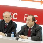 Iceta negó que haya acuerdos entre dos socios de gobierno al margen de un tercero