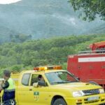 La totalidad de las 60 hectáreas arrasadas en Viladecans eran de masa forestal, y no hubo daños personales ni materiales