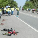 Mueren dos ciclistas al ser arrollados por un conductor sin carné
