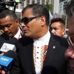 El ex presidente de Ecuador Rafael Correa está autoexiliado en Bélgica