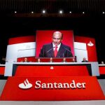 Junta de extraordinaria de accionistas del Santander en 2009