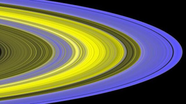 Los anillos de Saturno han sido estudiados por la NASA