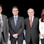 Los candidatos hicieron anoche el único debate a seis de la campaña