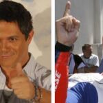 Alejandro Sanz y Jorge Lorenzo
