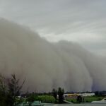 Tormenta de arena en Australia