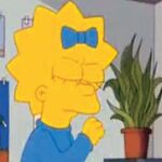 Maggie Simpson habla