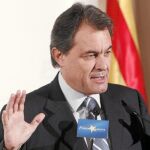 El próximo presidente de la Generalitat, Artur Mas.