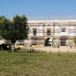 Vista del antiguo Palacio de Doñana.