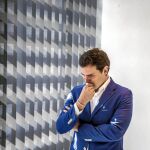Albert Rivera, ayer, tras hacer balance del resultado de su partido en las elecciones del domingo