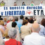 Manifestación de Gesto por la Paz celebrada en Bilbao en 2007
