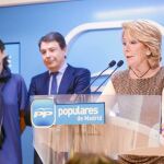 González y Figar, escuderos de Aguirre, dejan sus cargos en el PP