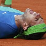 Las lágrimas del campeón Rafa Nadal
