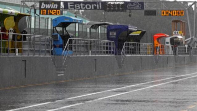 La lluvia obliga a suspender los entrenamientos clasificatorios