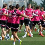 Kroos, Benzema y Bale completan el último entrenamiento antes de recibir a la Juve