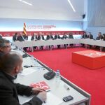 El consejo de alcaldes del PSC se reunió ayer bajo la dirección de Montilla