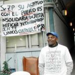 Desalojado de su protesta en La Moncloa