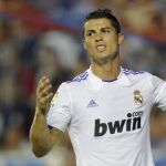 Cristiano Ronaldo, en un momento del partido