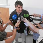 El diputado de Podemos Juan Moreno Yagüe, ayer