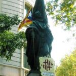Imagen del monumento a Rafael Casanova en Barcelona