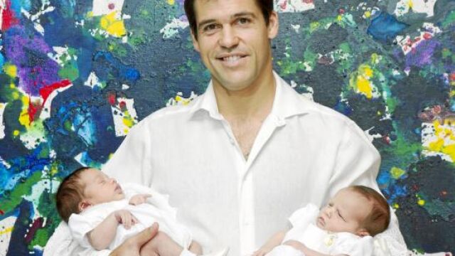 Luis Alfonso de Borbón presentó a sus hijos hace unos días