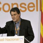 Artur Mas ha recuperado su faceta más nacionalista